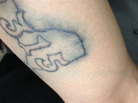 how to fix blown out tattoo|tattoo looks blurry while healing.